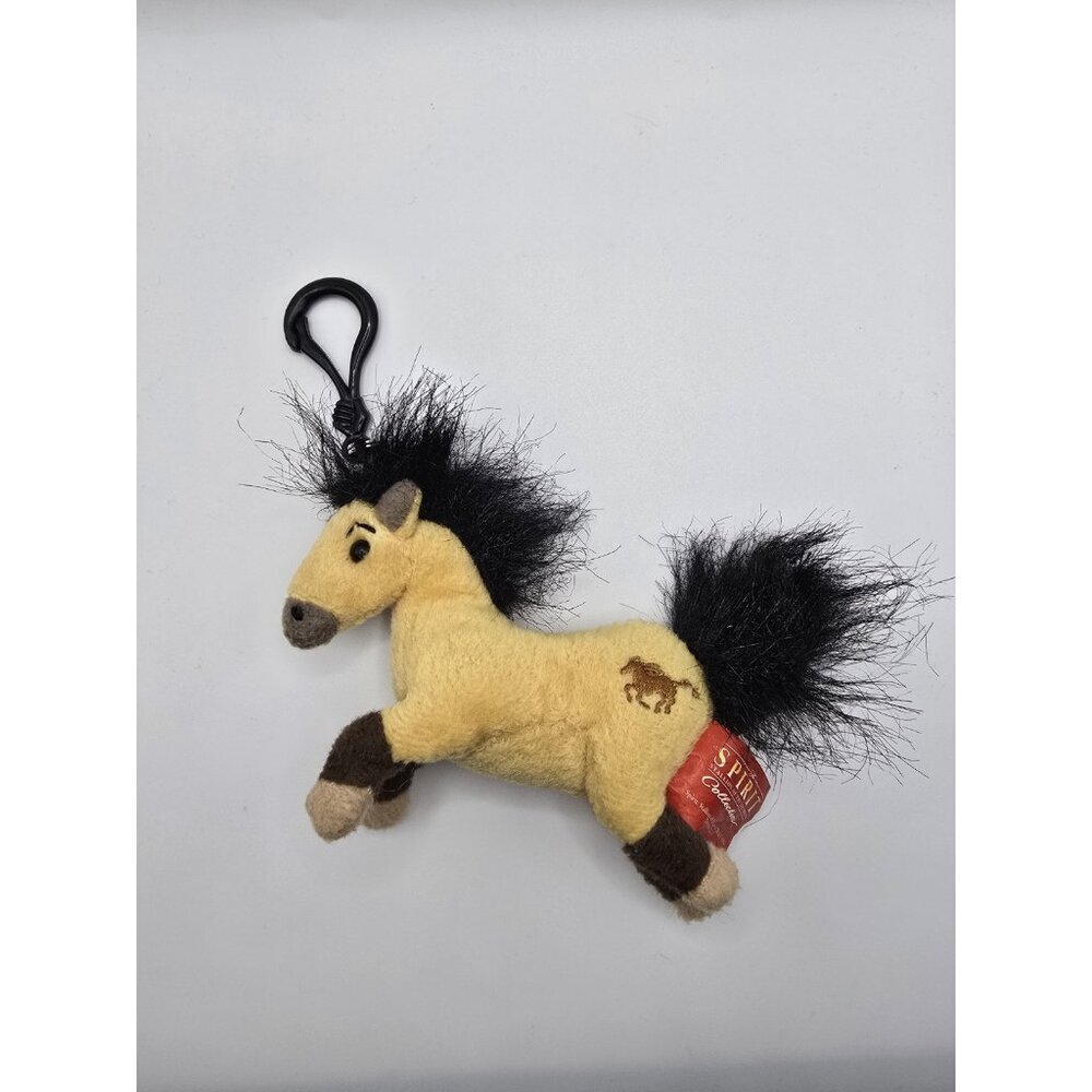 Spirit Stallion of the Cimarron DreamWorks Horse Plush Keychain RARE HTF